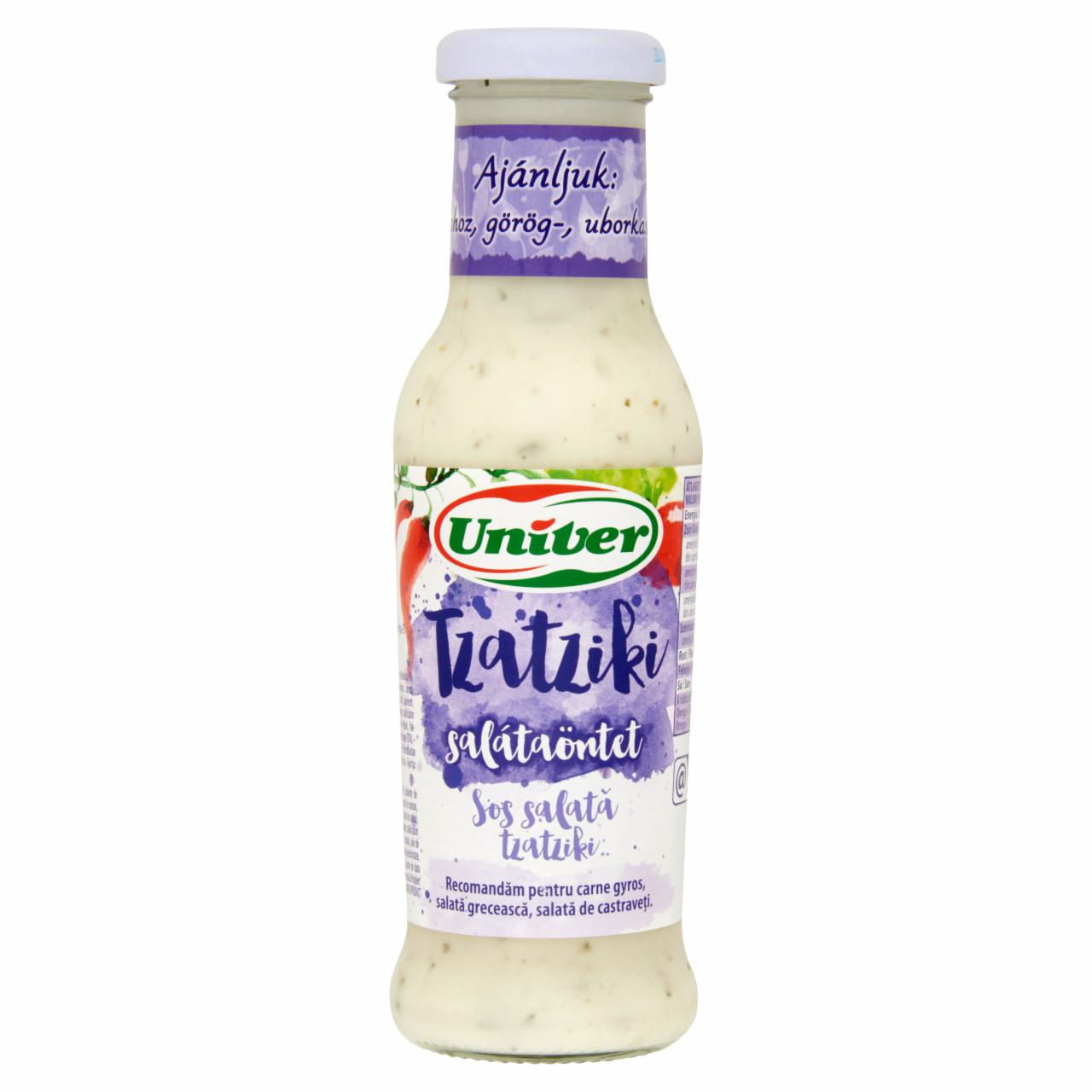 Képek - Univer tzatziki salátaöntet 230 g