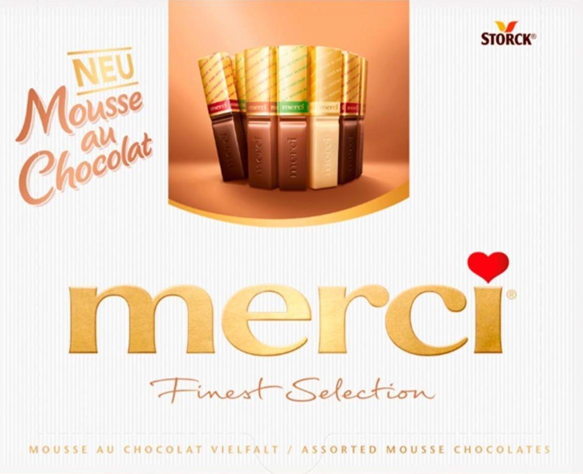 Képek - Merci Finest Selection 4 habkrémes csokoládékülönlegesség 210 g