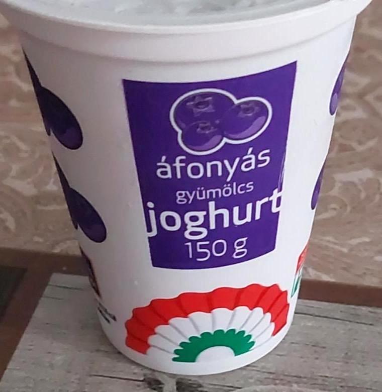 Képek - Áfonyás gyümölcs joghurt Kokárdás