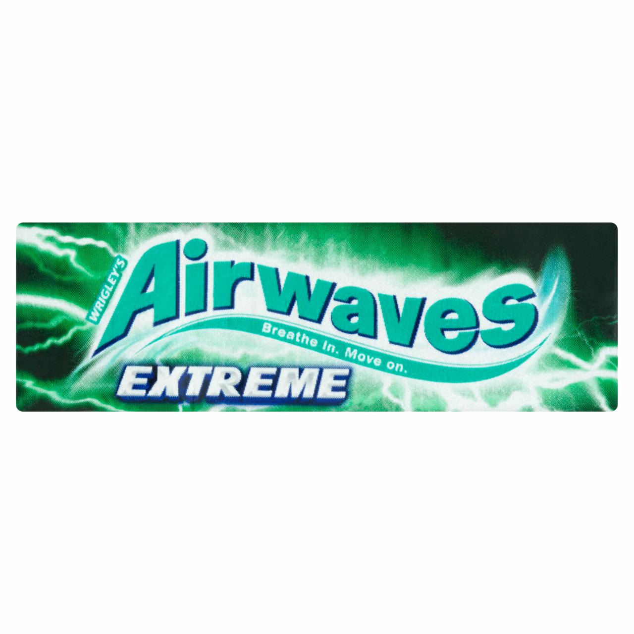 Képek - Airwaves Extreme Peppermint drazsé cukormentes rágógumi 14 g