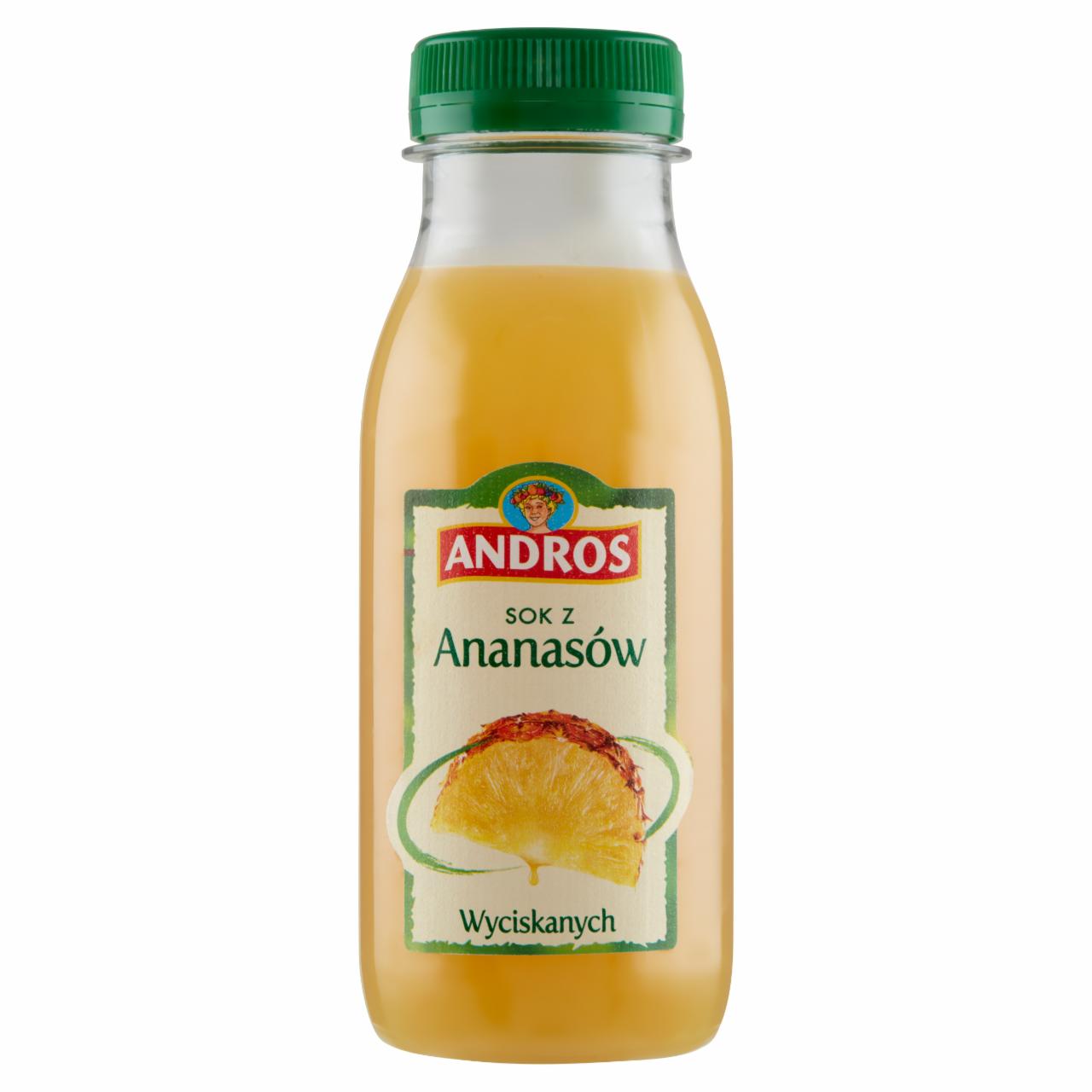 Képek - Ananász gyümölcslé 100%-os Andros