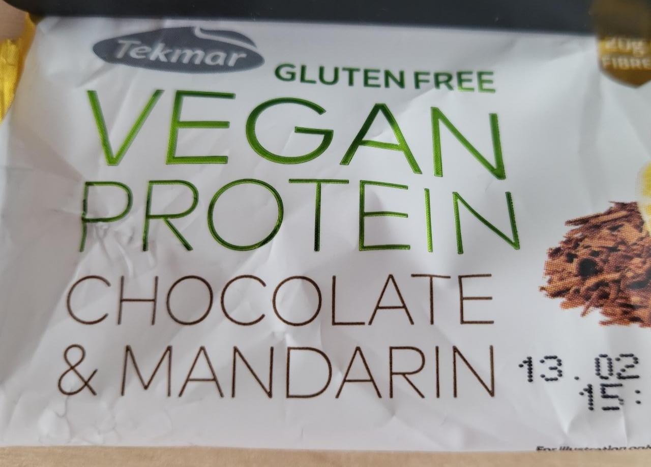 Képek - Vegan protein Chocolate & Mandarin Tekmar
