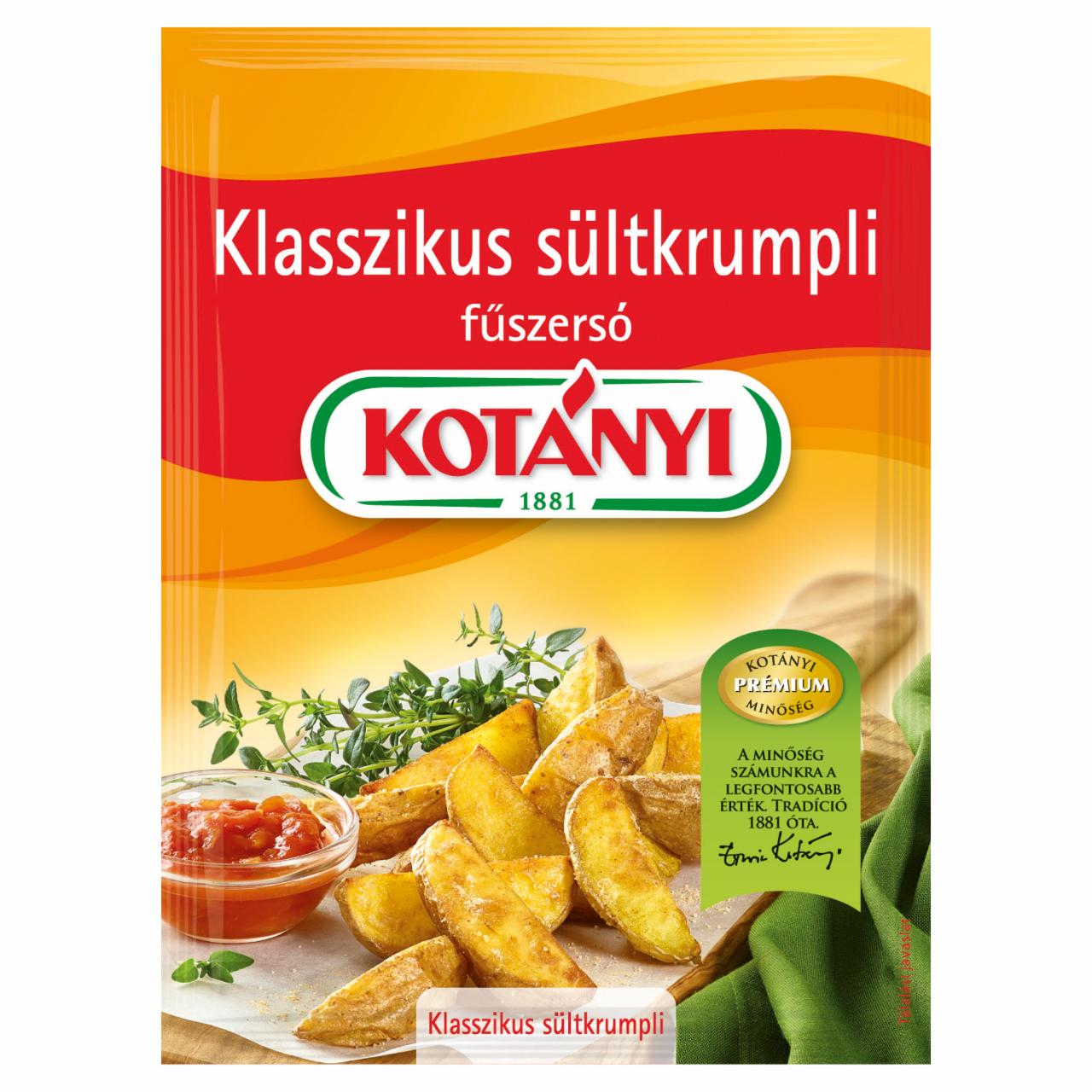 Képek - Kotányi klasszikus sültkrumpli fűszersó 20 g