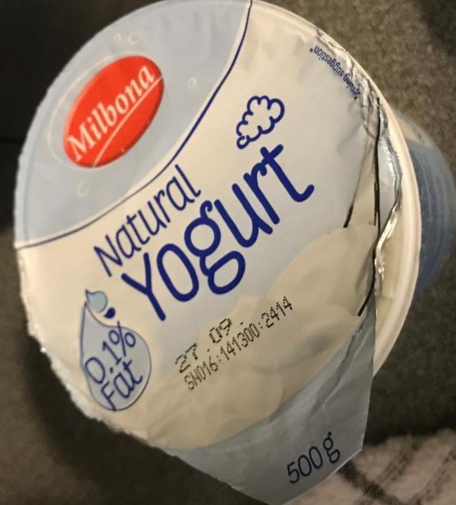 Képek - Natural yogurt 0,1% Milbona