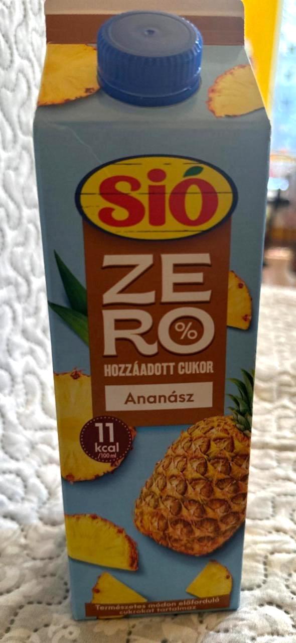 Képek - Sió Zero édesítőszerekkel készült ananász gyümölcsital 1 l