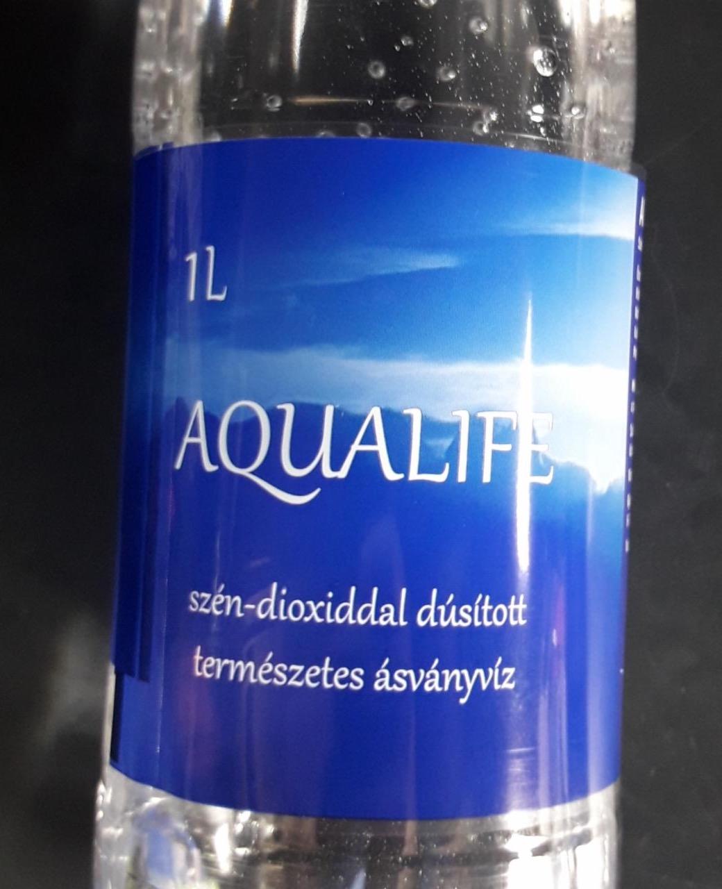 Képek - Aqualife szén-dioxiddal dúsított természetes ásványvíz