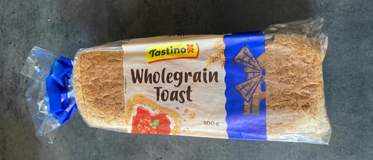 Képek - Toast szeletek teljes kiőrlesű buzalisztből (wholegrain toast) Tastino