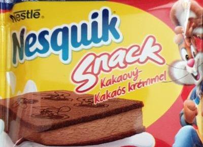 Képek - Nesquik snack cocoa-flavored creamy sponge cake Nestlé