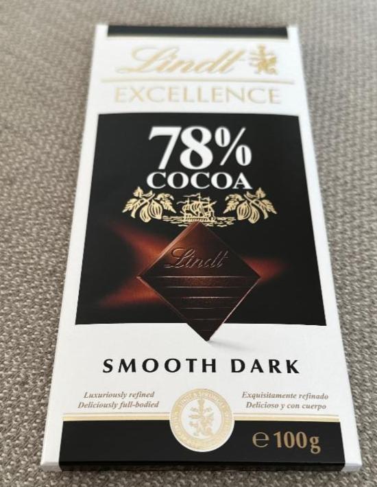 Képek - Lindt Excellence extra keserű csokoládé 78% 100 g
