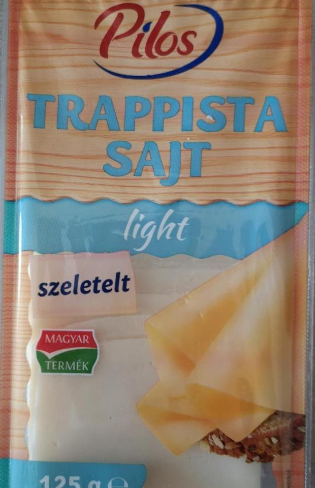 Képek - Trappista sajt light, szeletelt, Pilos