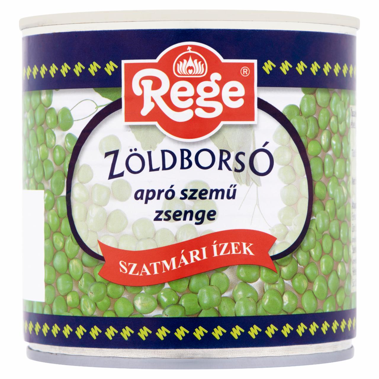 Képek - Rege apró szemű zsenge zöldborsó 420 g