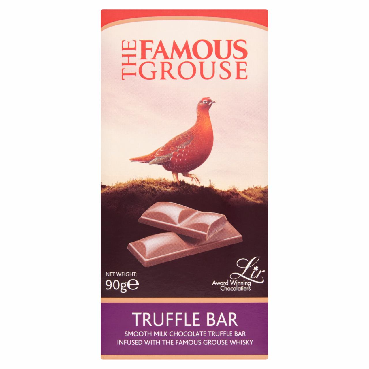 Képek - The Famous Grouse alkoholos trüffelkrémmel töltött csokoládé 90 g