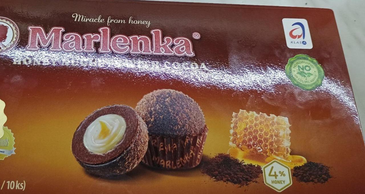 Képek - Marlenka mézes kakaós golyó 10 db 235 g