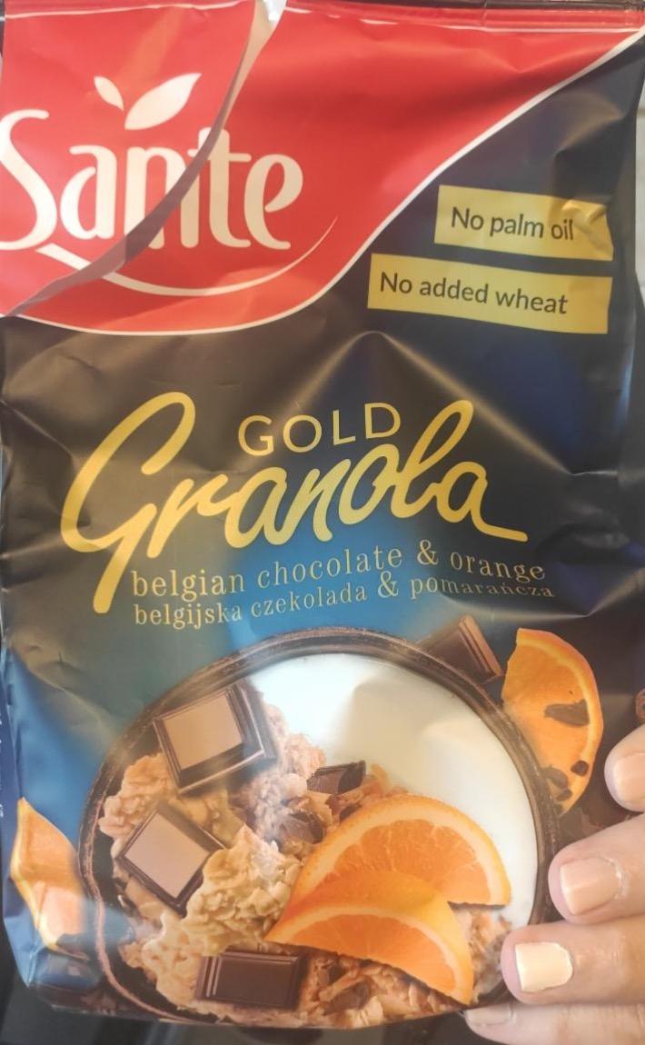 Képek - Gold granola gabonapehely belga csokival és naranccsal Sante