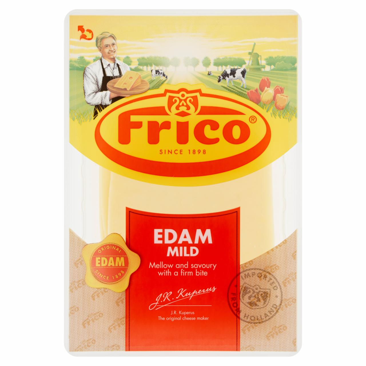 Képek - Frico szeletelt, félzsíros, félkemény edami sajt 100 g