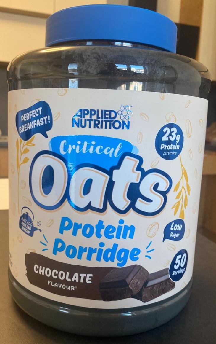 Képek - Critical Oats Protein Porridge Chocolate flavour Applied Nutrition
