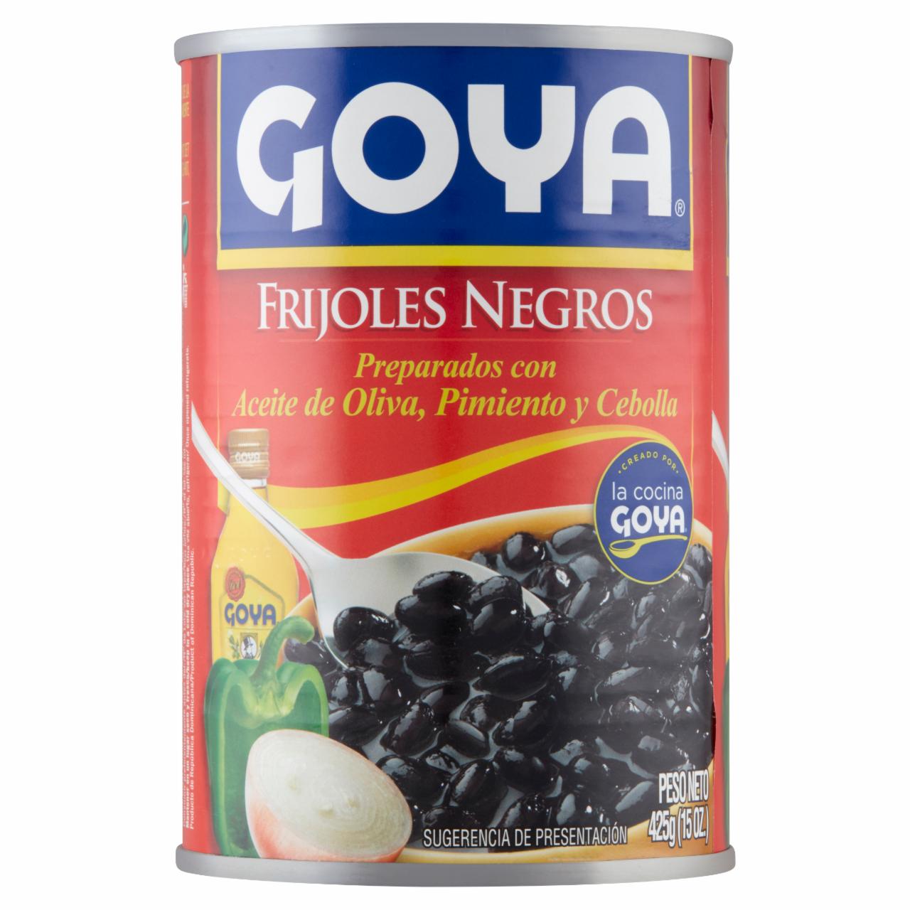 Képek - Goya fekete bab olívaolajjal, paprikával és hagymával elkészítve 425 g