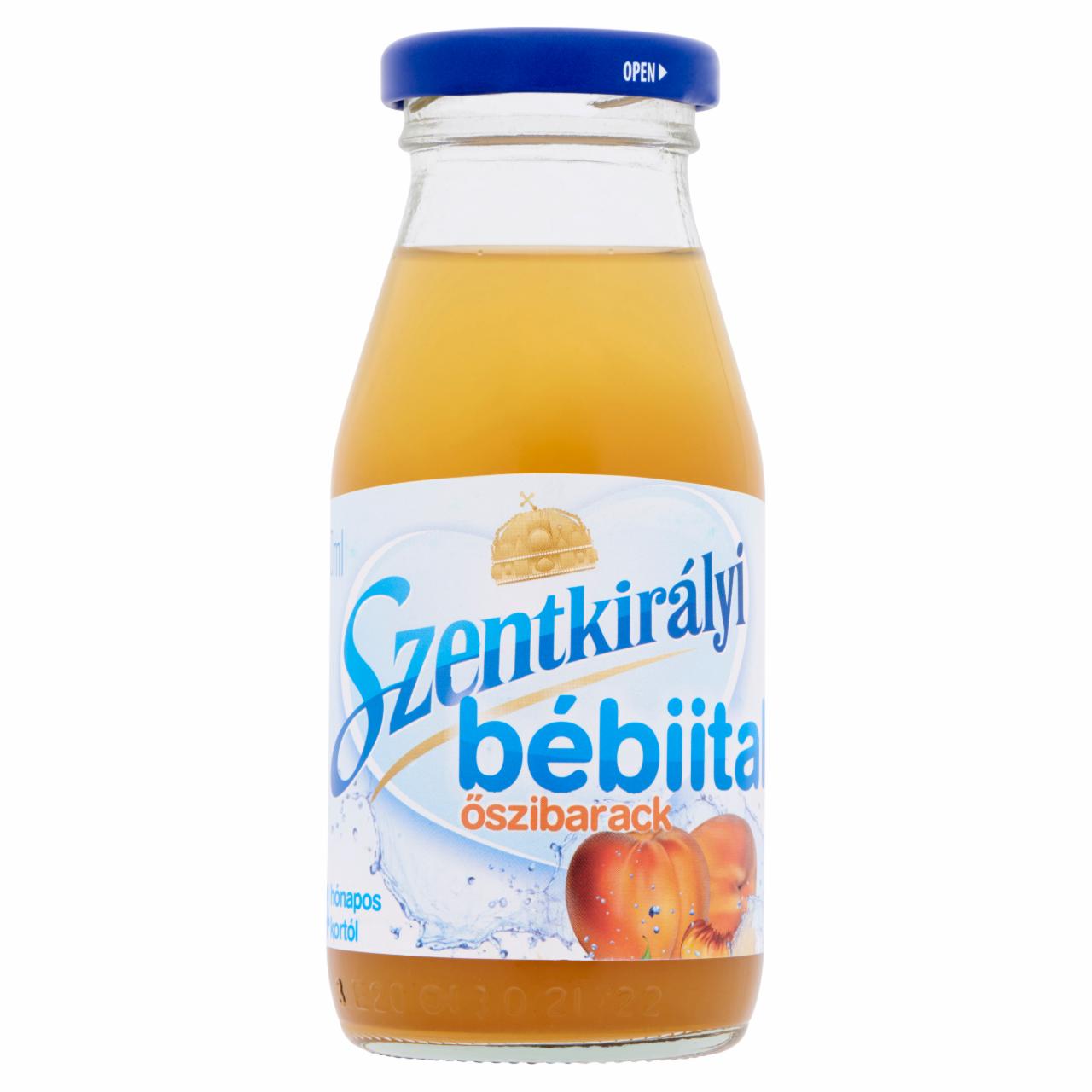 Képek - Szentkirályi őszibarack bébiital 4 hónapos kortól 200 ml