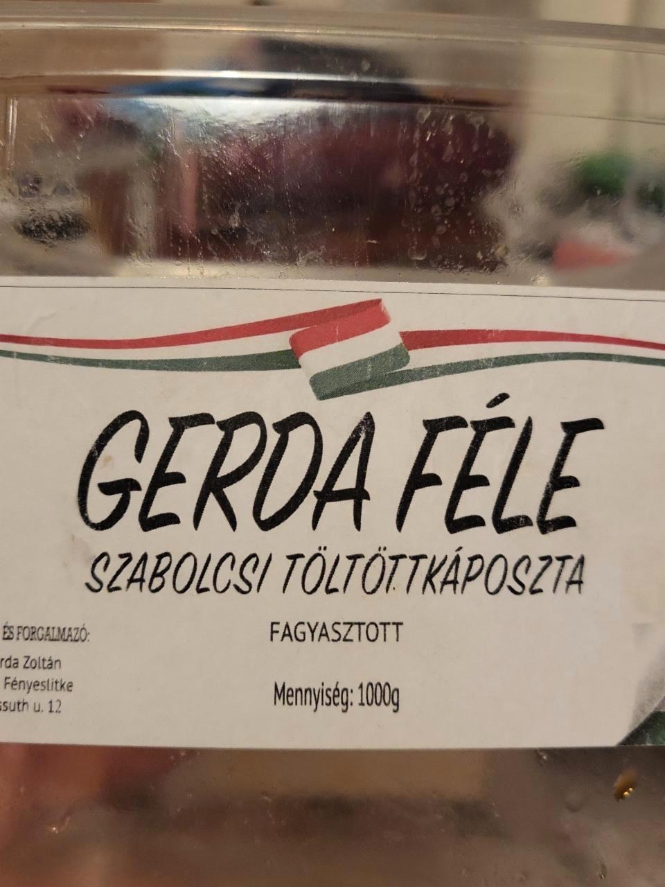 Képek - Gerda féle szabolcsi töltöttkáposzta