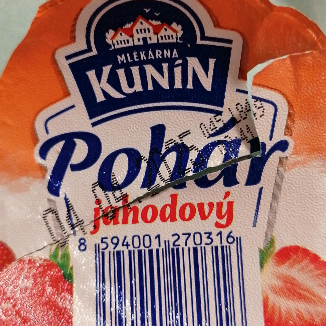 Képek - Pohár jahodový Kunín