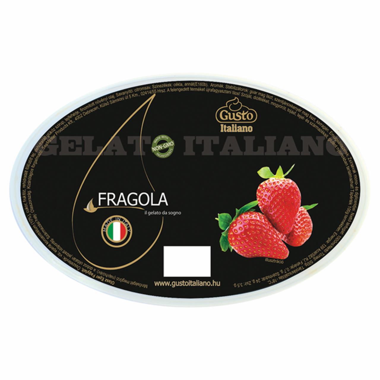 Képek - Gusto Italiano olasz eper fagylalt 1000 ml