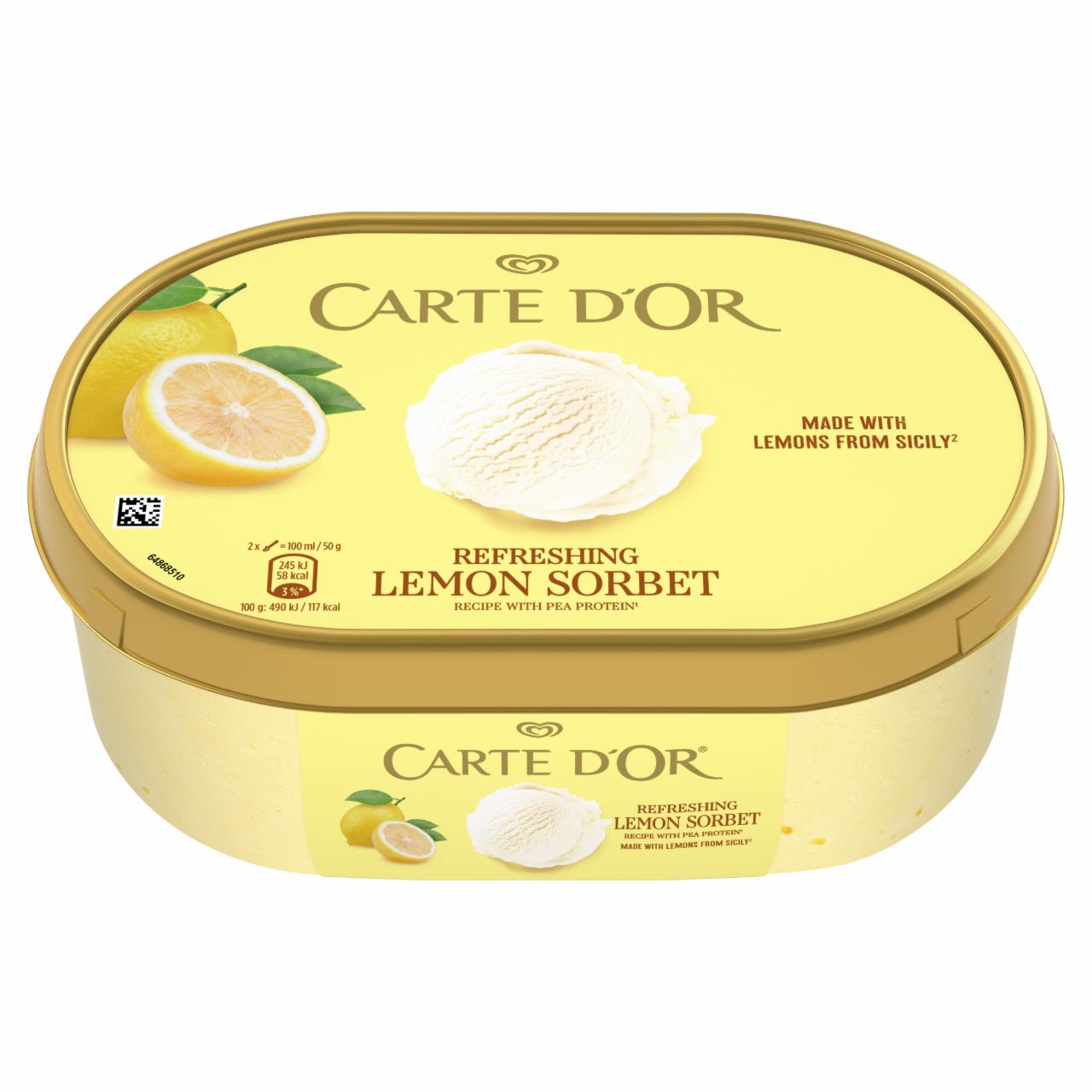 Képek - Carte D'Or citrom szorbé 1000 ml