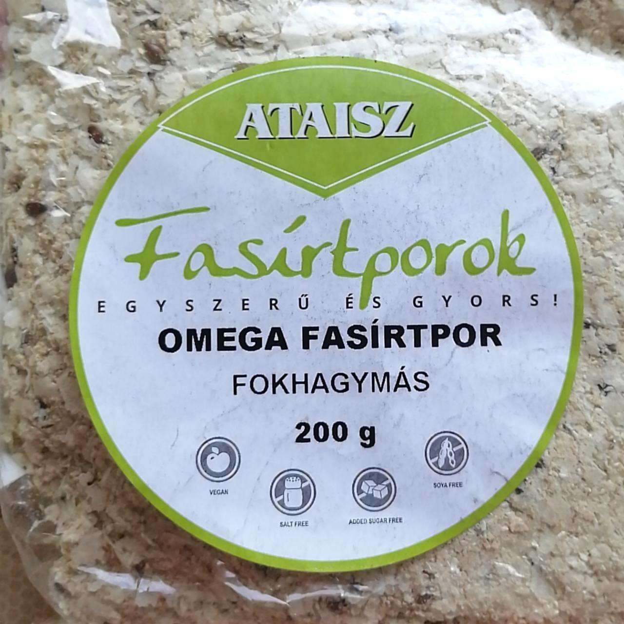 Képek - Omega fasirtpor fokhagymás Ataisz