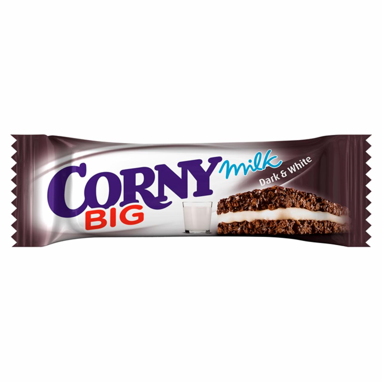 Képek - Corny Big Milk kakaós gabonaszendvics tejkrém töltelékkel 40 g
