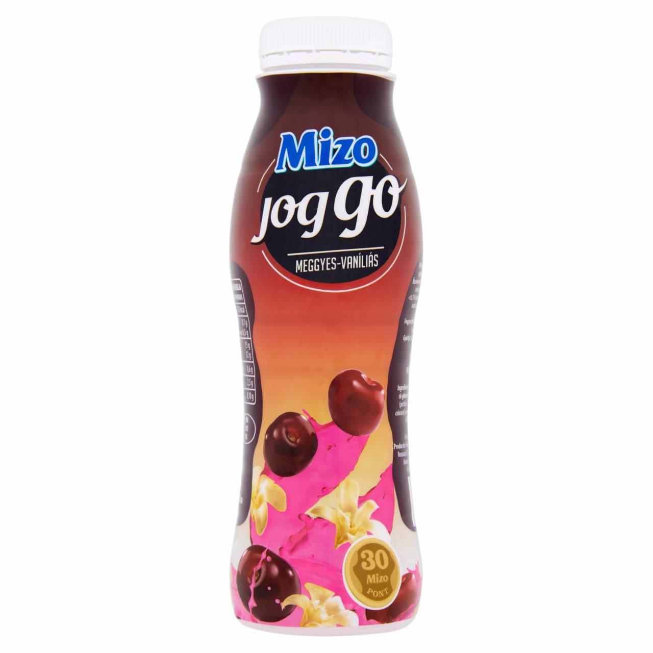 Képek - Mizo Joggo meggyes-vaníliás joghurt ital 330 ml