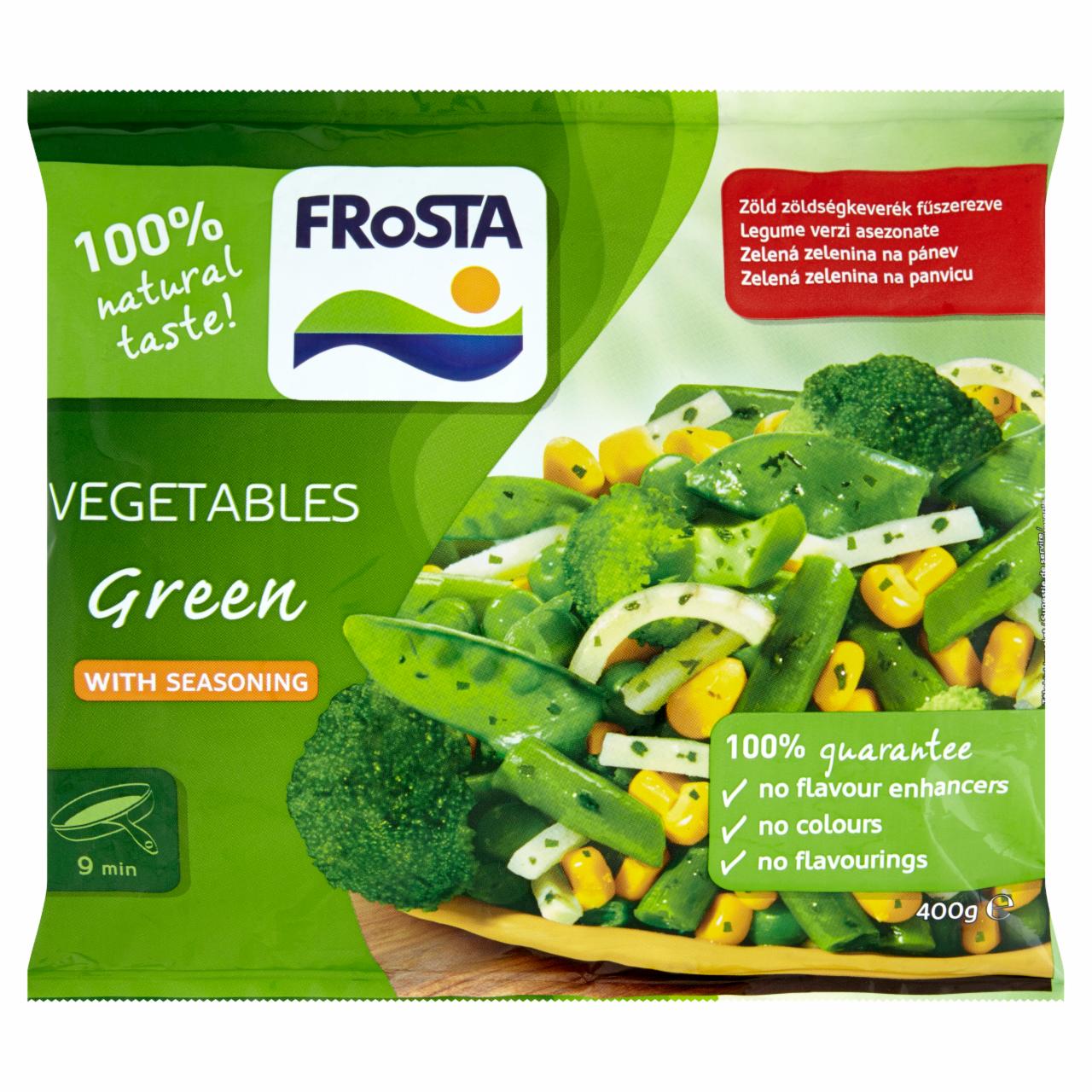 Képek - FRoSTA gyorsfagyasztott zöld zöldségek keveréke petrezselyemmel 400 g