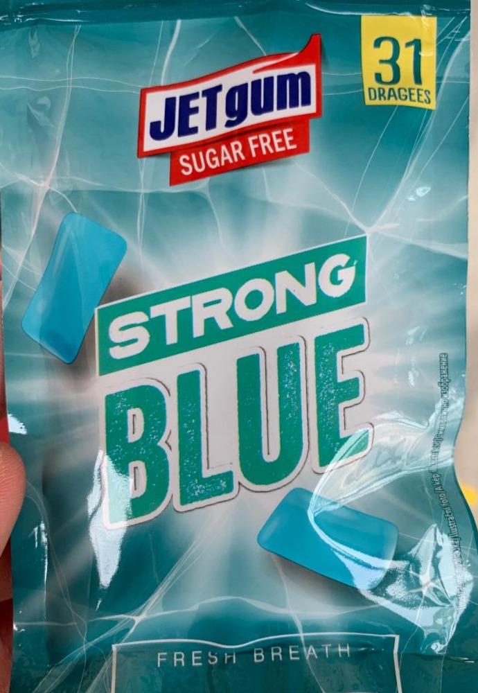Képek - Jet gum sugar free strong blue