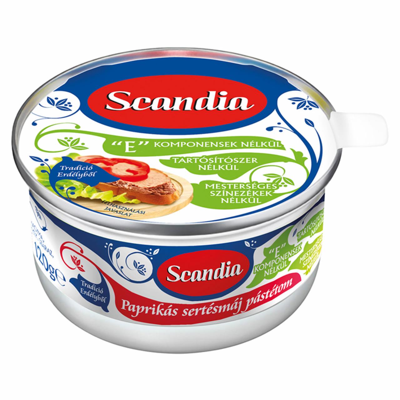 Képek - Scandia paprikás sertésmáj pástétom 120 g