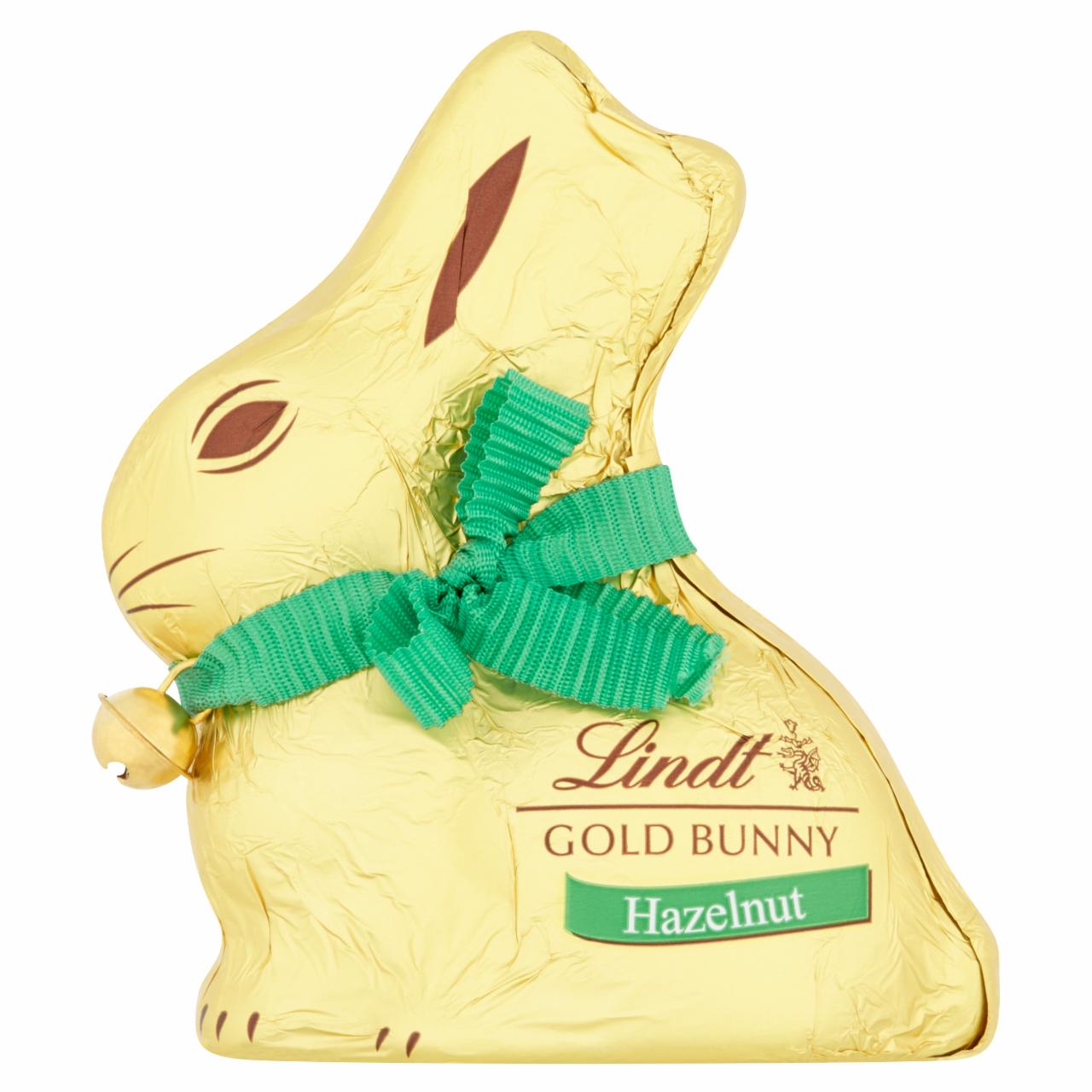 Képek - Lindt Gold Bunny alpesi tejcsokoládé mogyoródarabokkal 100 g