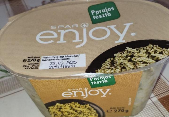 Képek - Parajos tészta Spar enjoy