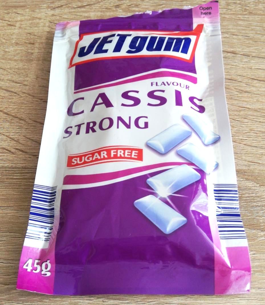 Képek - Cassis strong rágógumi JETgum