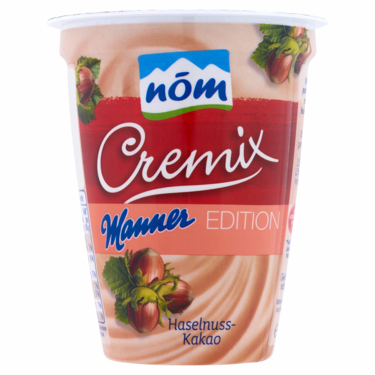 Képek - NÖM Cremix Manner Edition krémes joghurt mogyoróval és kakaóval 180 g