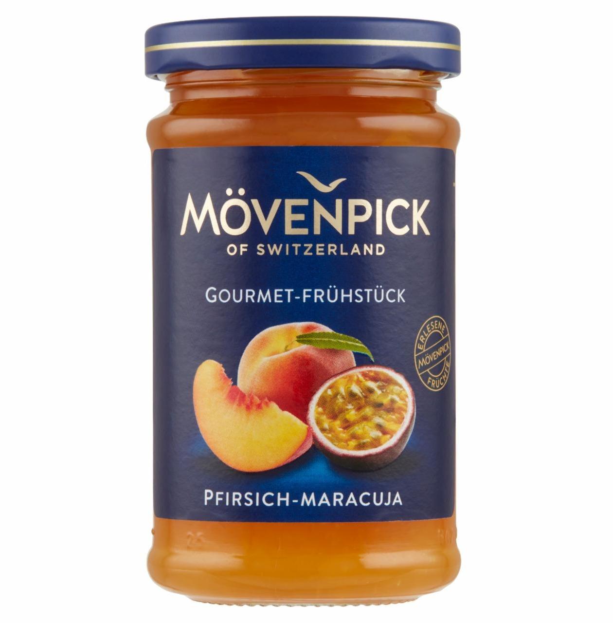 Képek - Mövenpick maracuja-őszibarack extradzsem 250 g