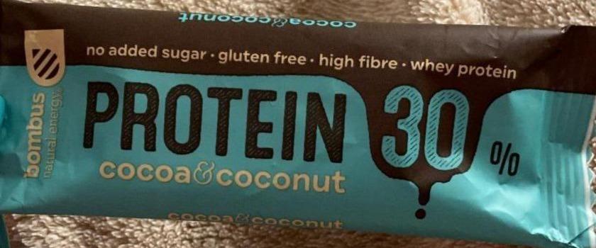 Képek - Protein 30% cocoa & coconut Bombus