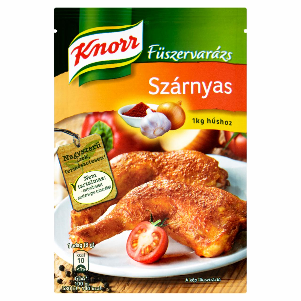 Képek - Knorr Fűszervarázs szárnyas fűszerkeverék 40 g
