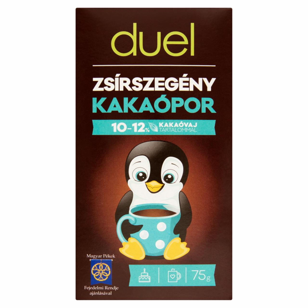 Képek - Duel zsírszegény kakaópor 75 g