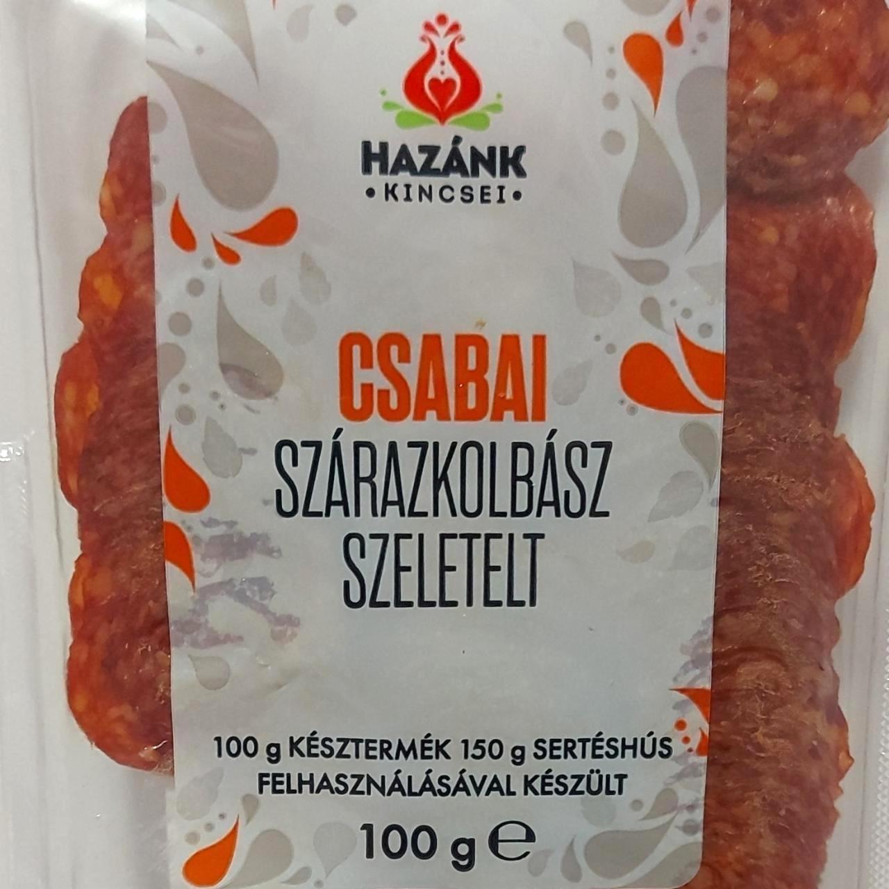 Képek - Csabai szeletelt szárazkolbász Hazánk Kincsei