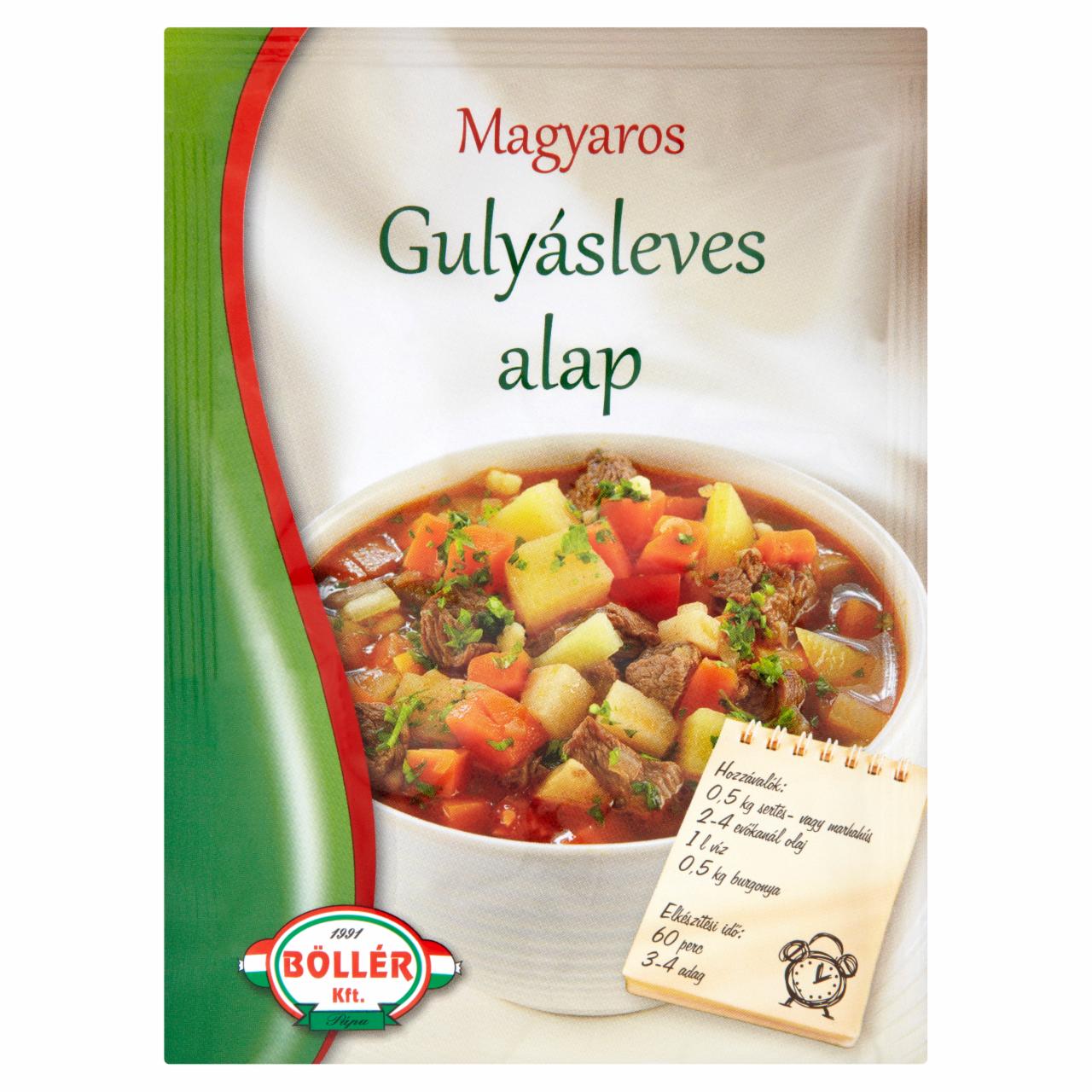 Képek - Böllér magyaros gulyásleves alap 50 g