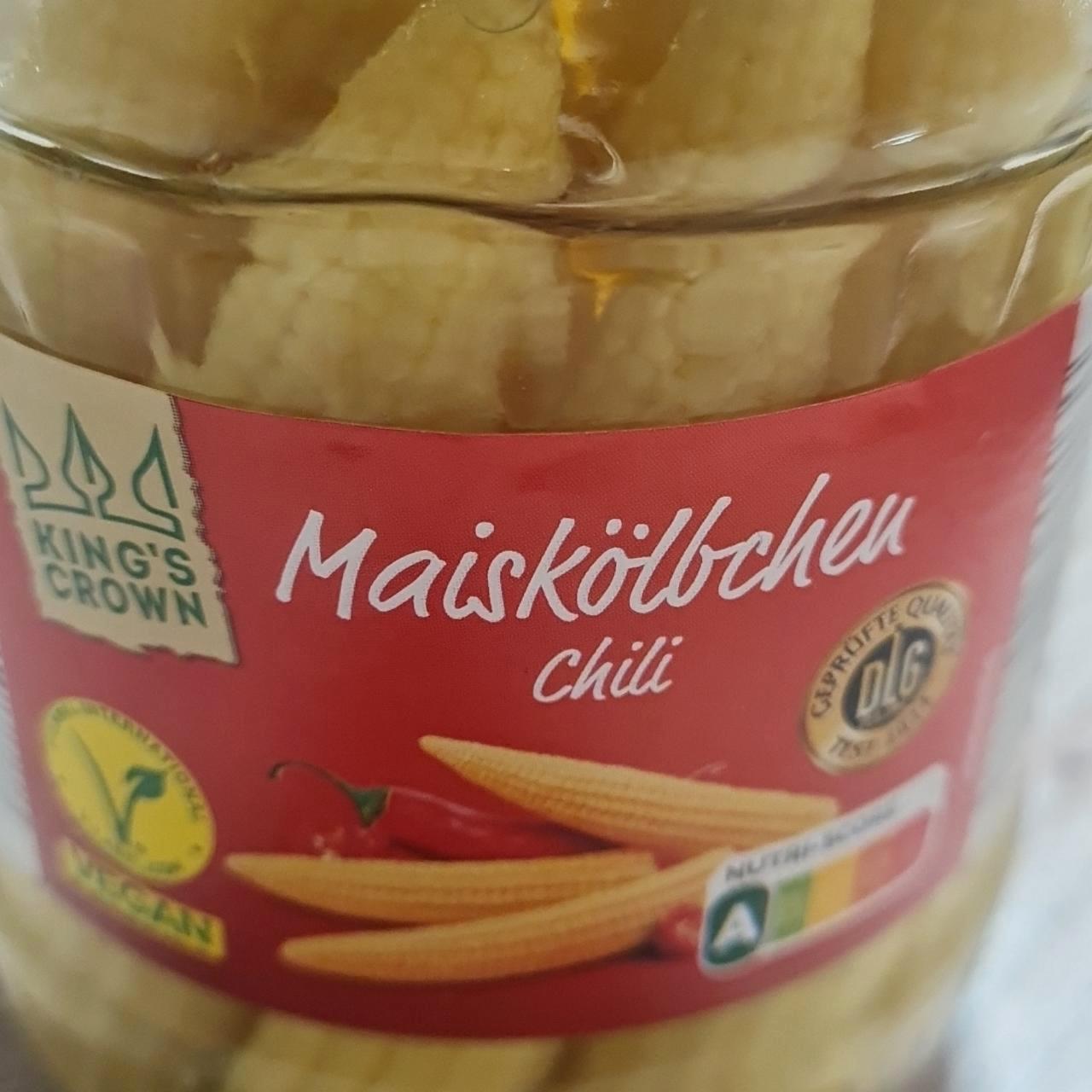Képek - Maiskölbchen Chili King's Crown
