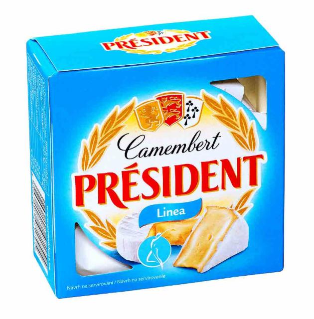 Képek - Camembert Linea (nemespenésszel érlelt félzsíros lágy sajt) Président