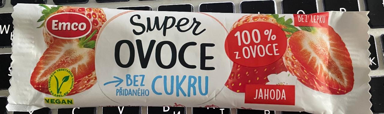 Képek - Super ovoce bez přidaného cukru Jahoda Emco