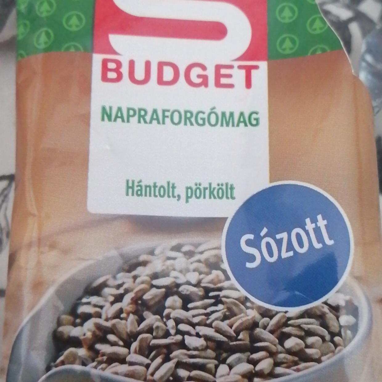 Képek - Napraforgómag hántolt, pörkölt, sós S-Budget