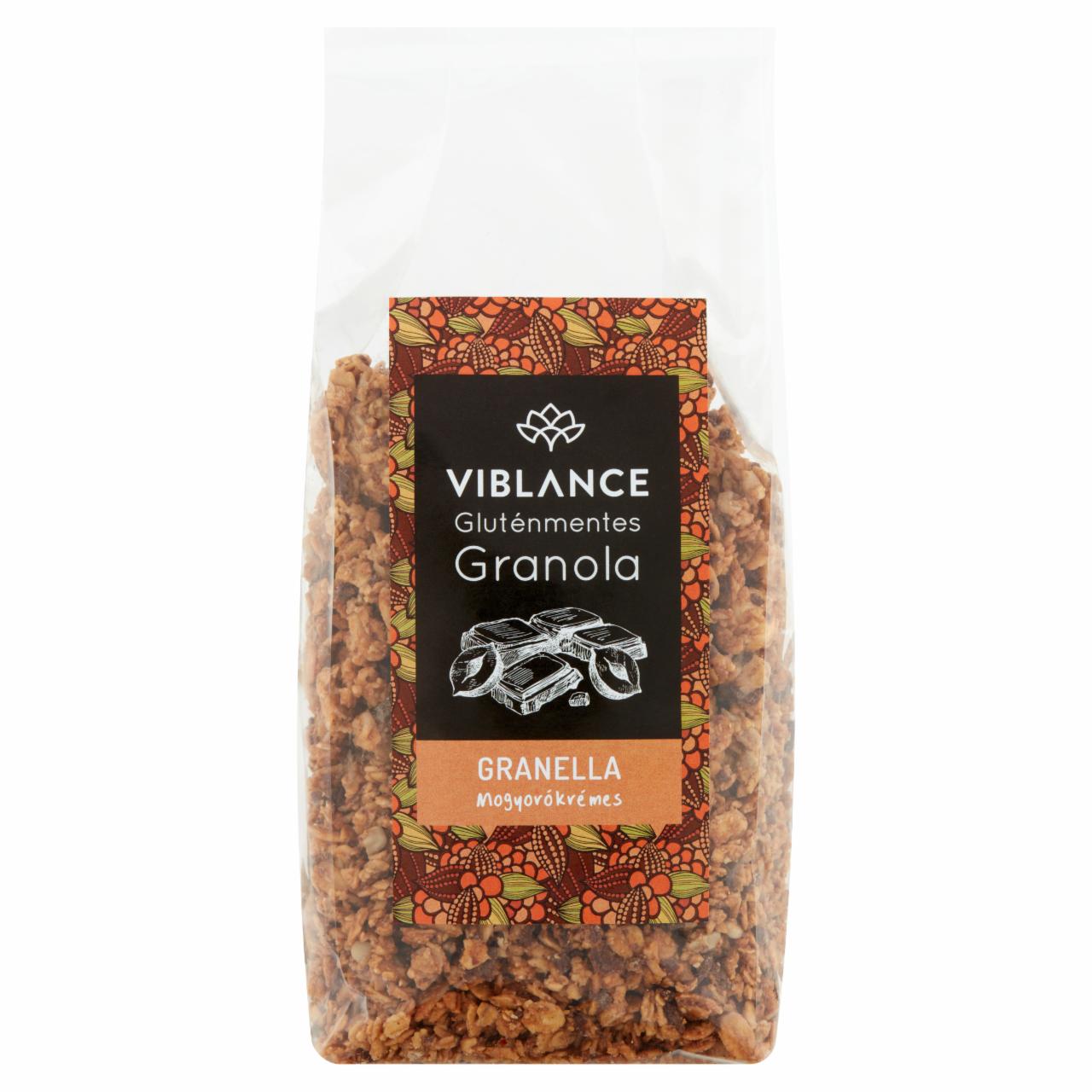 Képek - Viblance Granella mogyorókrémes gluténmentes granola 250 g