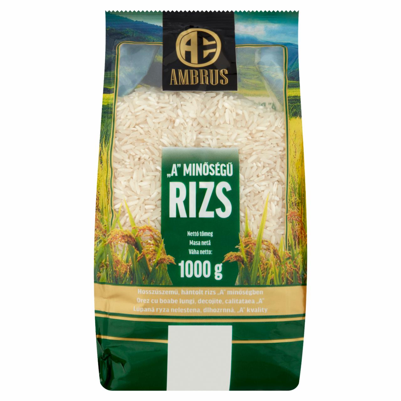 Képek - Ambrus ,,A' minőségű rizs 1000 g