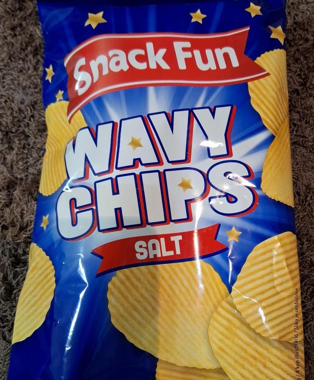 Képek - Wavy chips salt Snack Fun