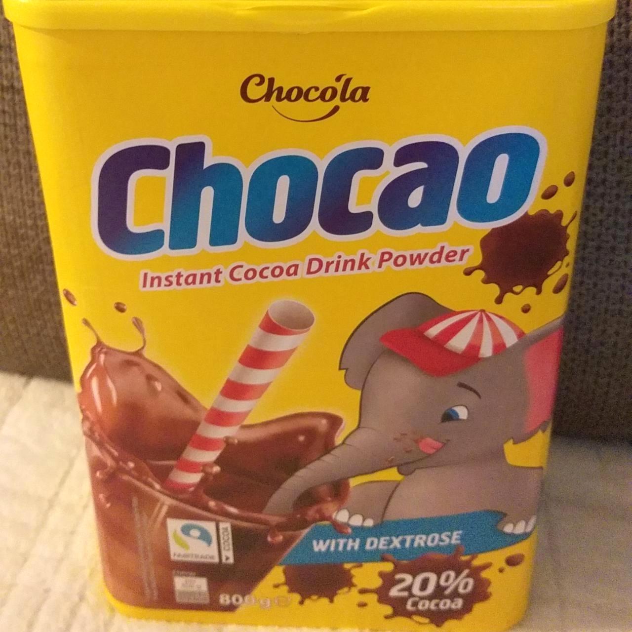 Képek - Kakaópor Chocao instant cocoa drink powder Chocóla